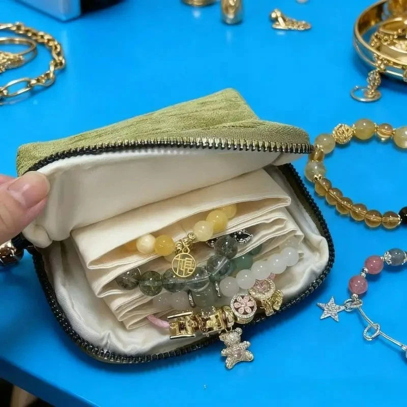 Bracelet Display Pouch Travel Jewelry Organizer Portable gift Storage Bag