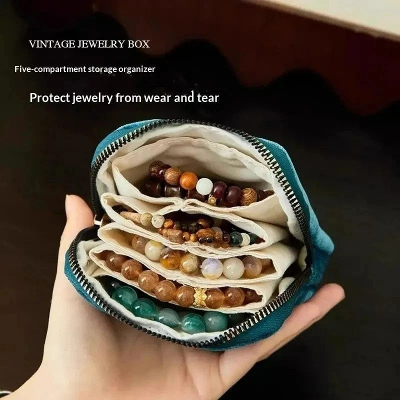 Bracelet Display Pouch Travel Jewelry Organizer Portable gift Storage Bag